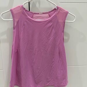 Lululemon Athletica Pink Workout Tank Top